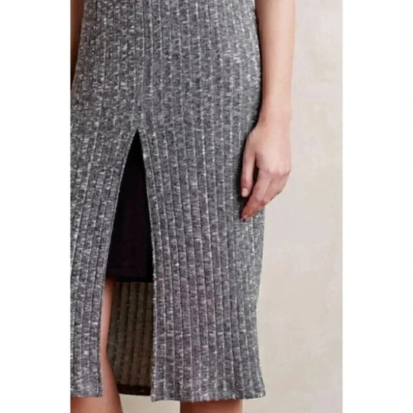 Dolan Left Coast Layered Ribbed Midi Luna Dress - Picture 3 of 8